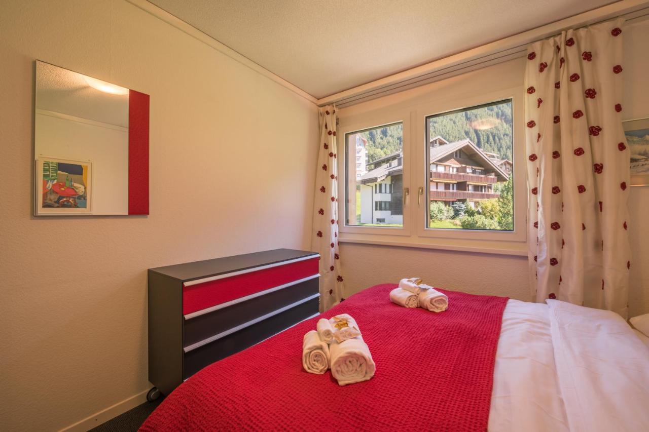 Chalet Primula Penthouse Wengen Eksteriør billede
