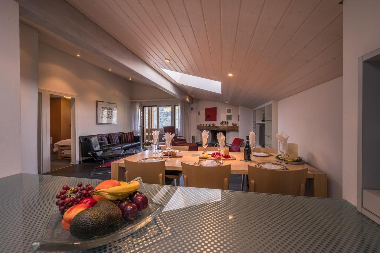 Chalet Primula Penthouse Wengen Eksteriør billede