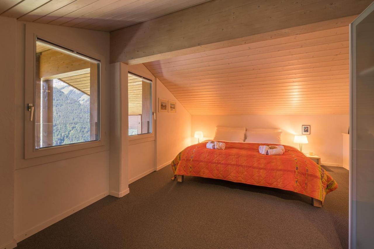Chalet Primula Penthouse Wengen Eksteriør billede
