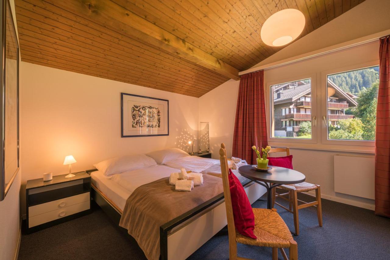 Chalet Primula Penthouse Wengen Eksteriør billede