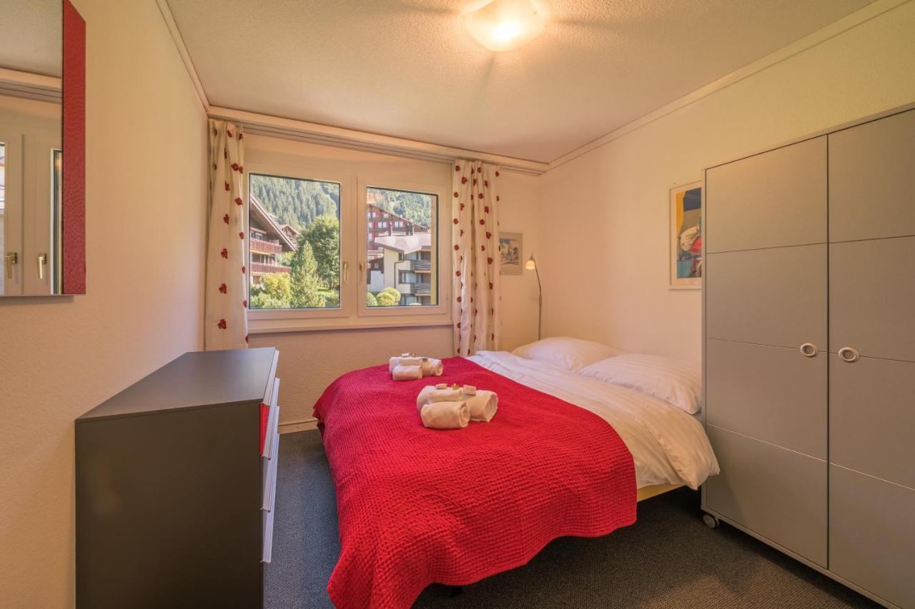 Chalet Primula Penthouse Wengen Eksteriør billede