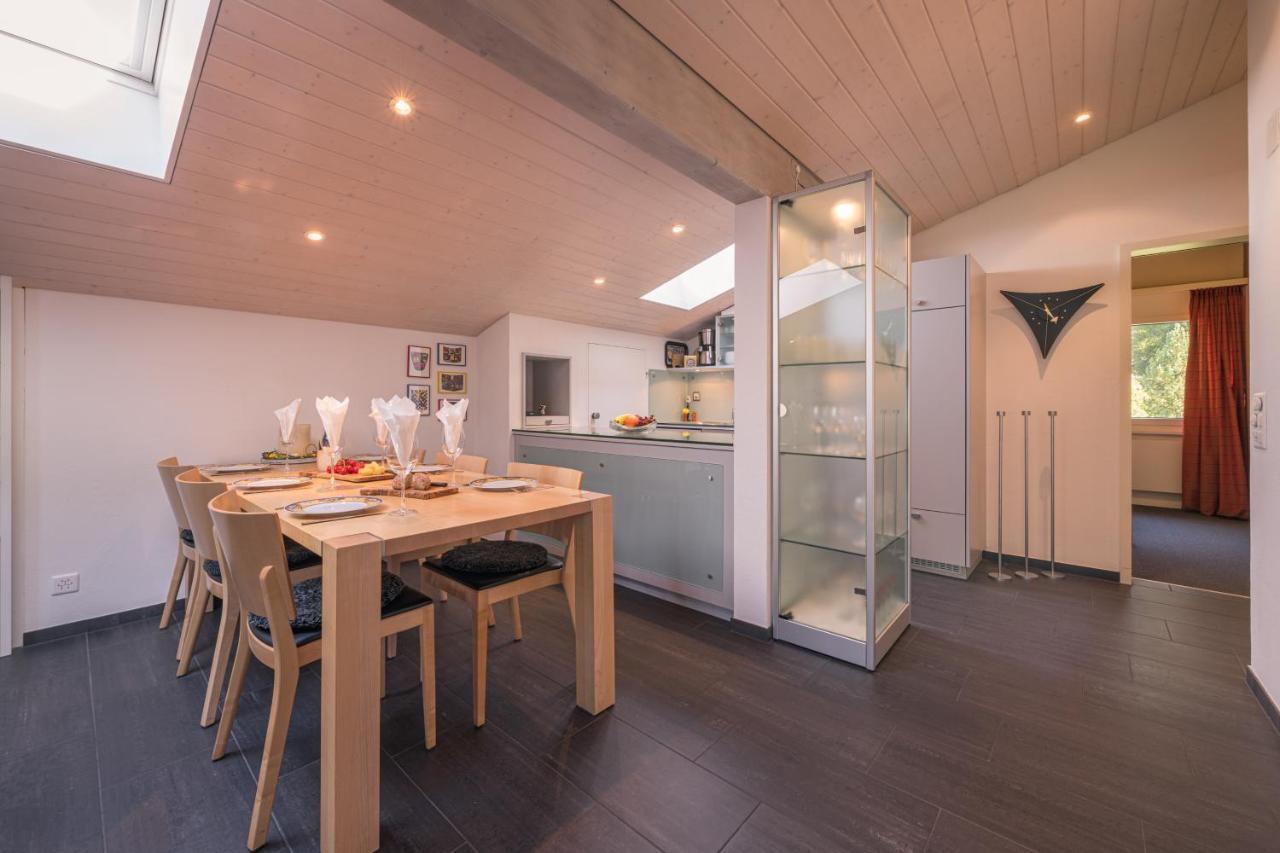Chalet Primula Penthouse Wengen Eksteriør billede