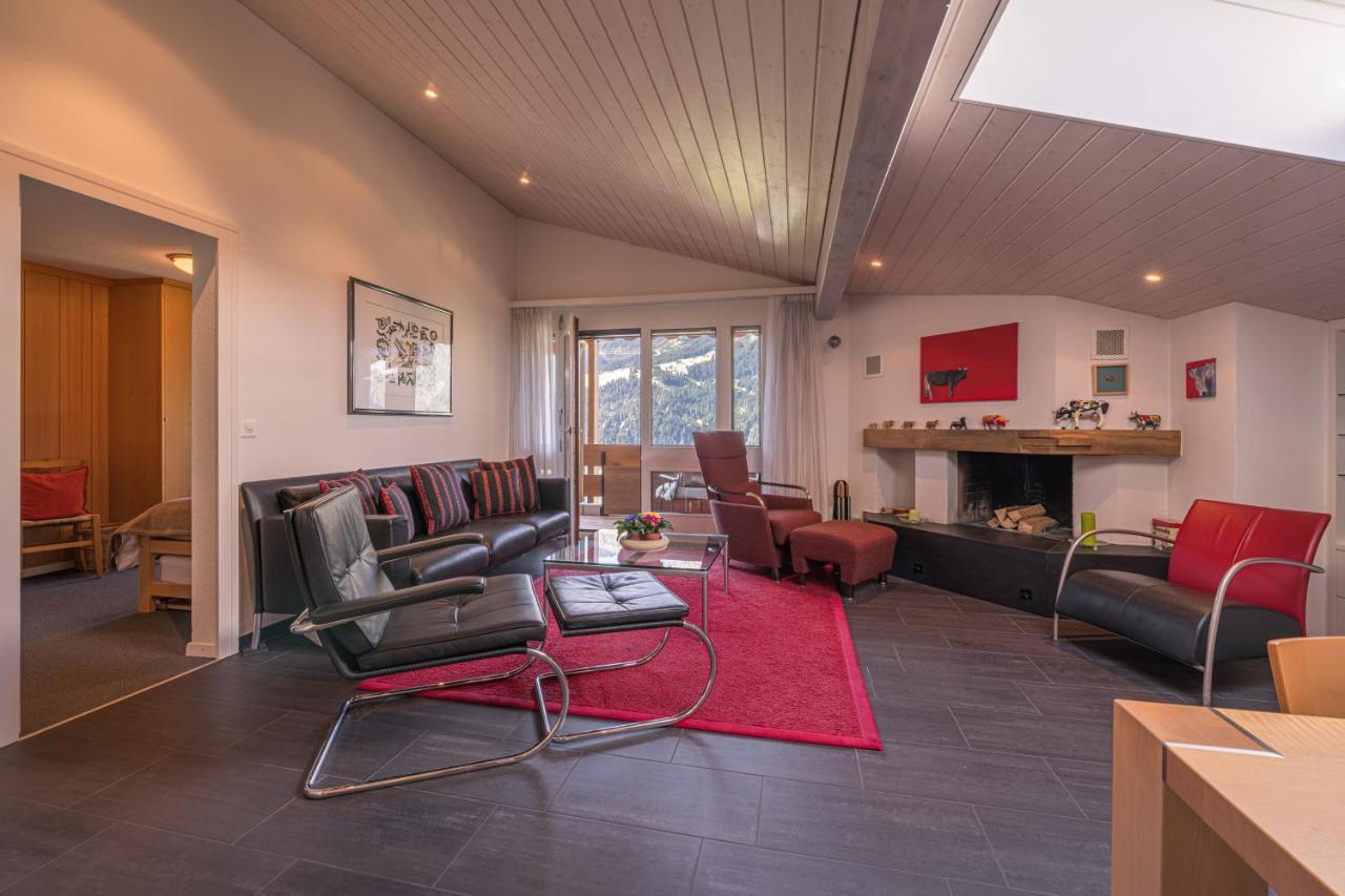 Chalet Primula Penthouse Wengen Eksteriør billede