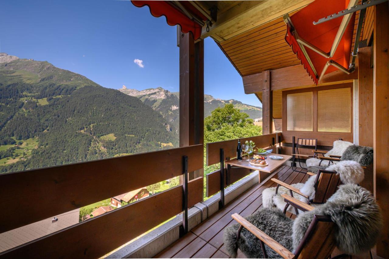 Chalet Primula Penthouse Wengen Eksteriør billede