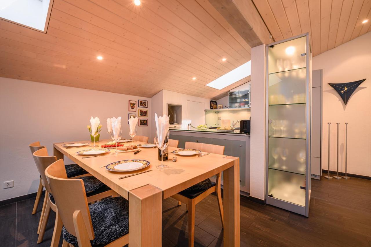 Chalet Primula Penthouse Wengen Eksteriør billede