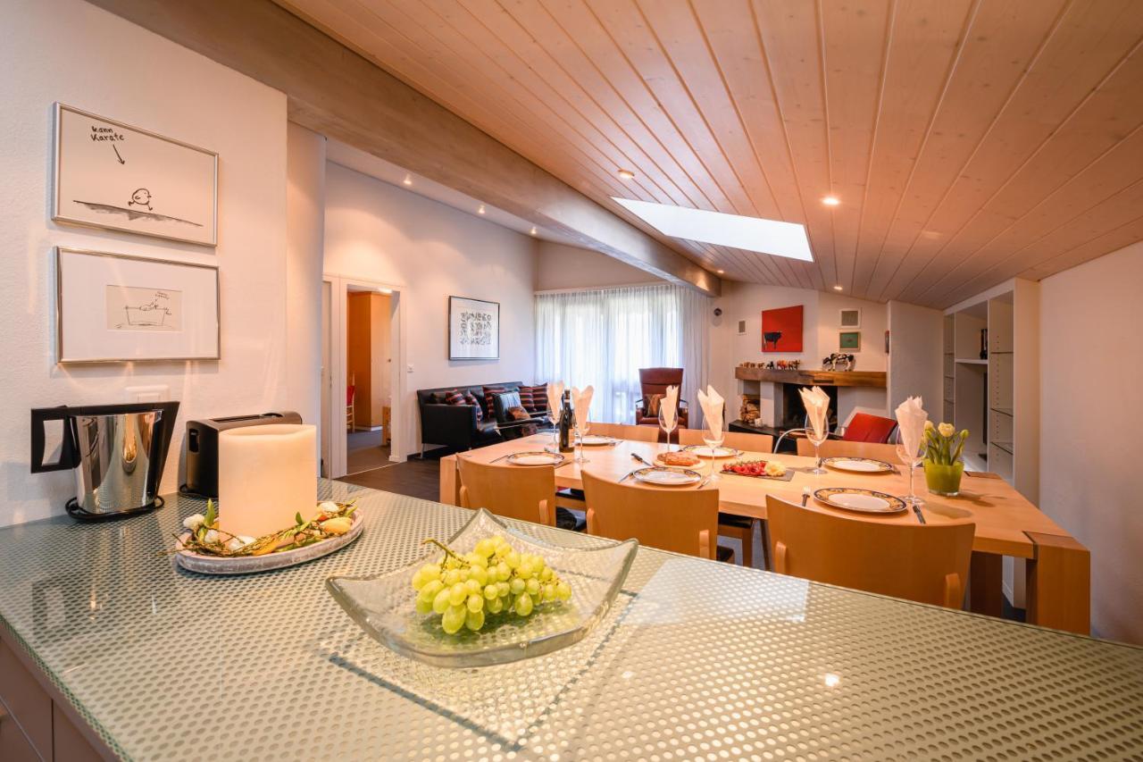 Chalet Primula Penthouse Wengen Eksteriør billede