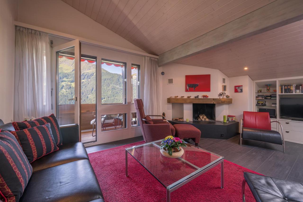 Chalet Primula Penthouse Wengen Eksteriør billede