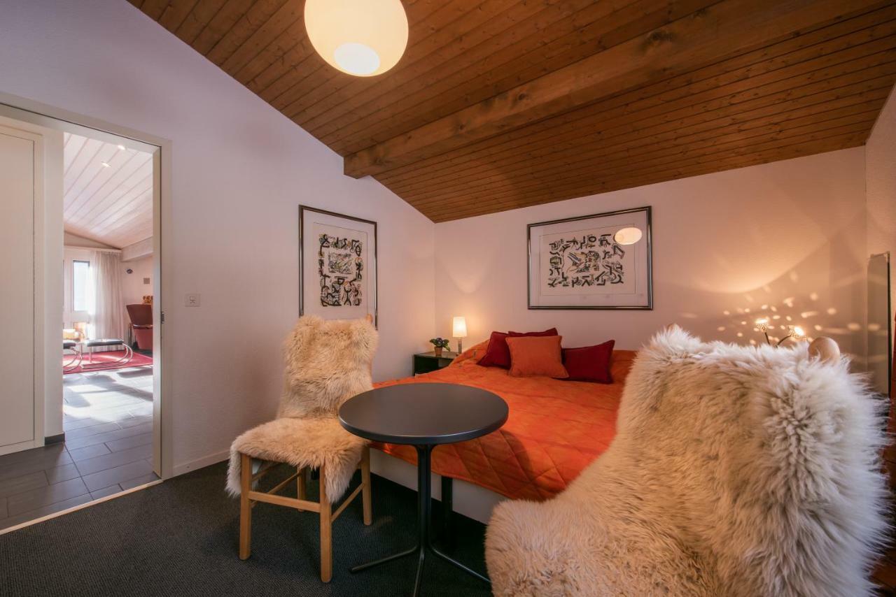 Chalet Primula Penthouse Wengen Eksteriør billede